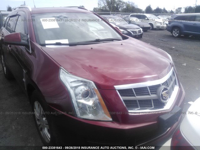 3GYFNAEY0BS629067 - 2011 CADILLAC SRX LUXURY COLLECTION RED photo 6