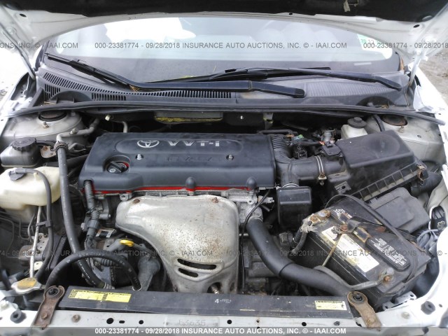 JTKDE177850053153 - 2005 TOYOTA SCION TC 白色 照片 10