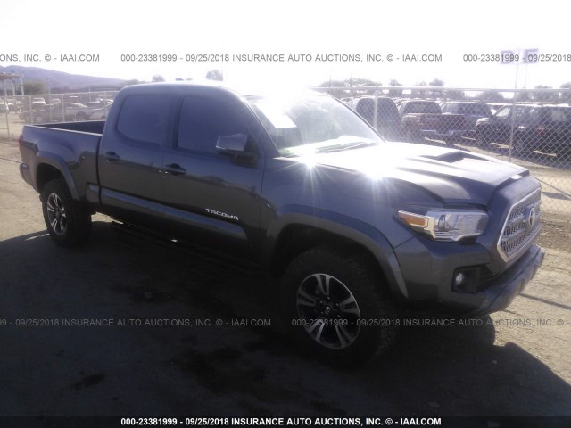 3TMDZ5BN5GM007353 - 2016 TOYOTA TACOMA GRAY photo 1