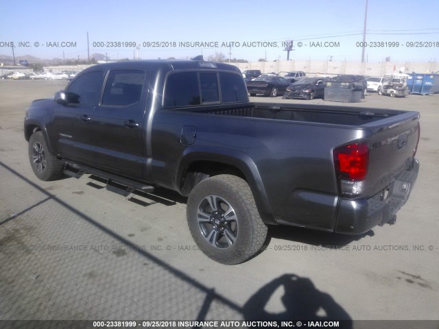 3TMDZ5BN5GM007353 - 2016 TOYOTA TACOMA GRAY photo 3