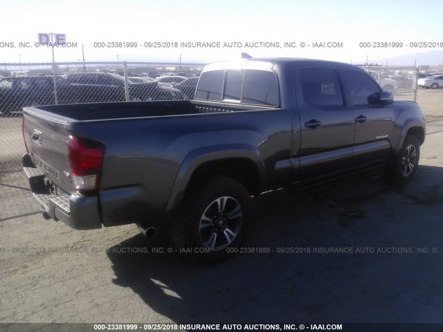 3TMDZ5BN5GM007353 - 2016 TOYOTA TACOMA GRAY photo 4