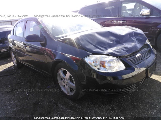 1G1AF5F53A7231219 - 2010 CHEVROLET COBALT 2LT BLACK photo 1