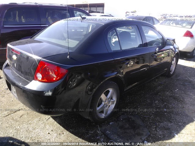 1G1AF5F53A7231219 - 2010 CHEVROLET COBALT 2LT BLACK photo 4