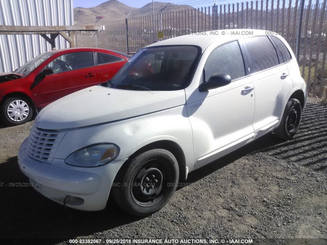 3C4FY58B55T589255 - 2005 CHRYSLER PT CRUISER TOURING WHITE photo 2