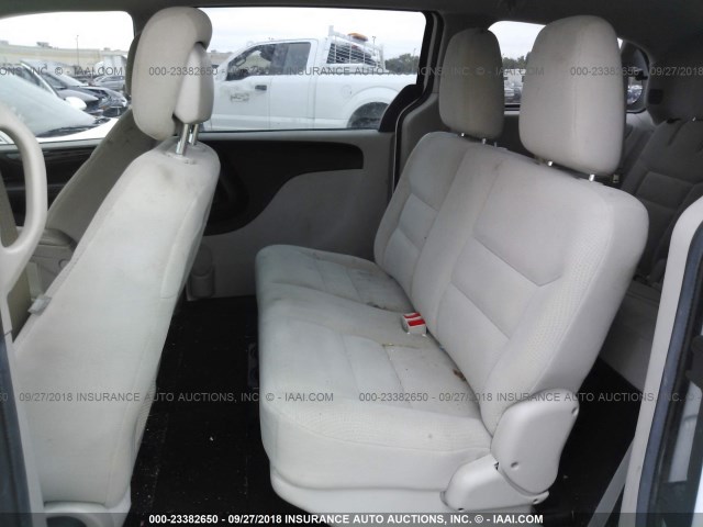 2C4RDGBGXGR146680 - 2016 DODGE GRAND CARAVAN SE WHITE photo 8