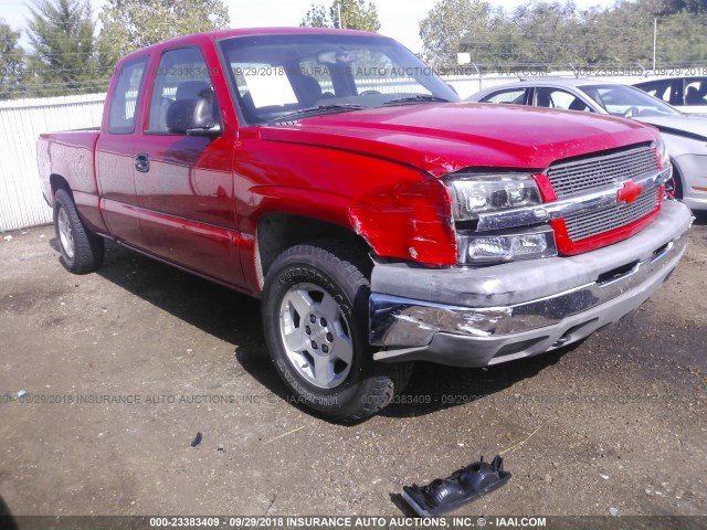 2GCEC19T531361555 - 2003 CHEVROLET SILVERADO C1500 RED photo 1