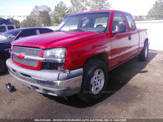 2GCEC19T531361555 - 2003 CHEVROLET SILVERADO C1500 RED photo 2