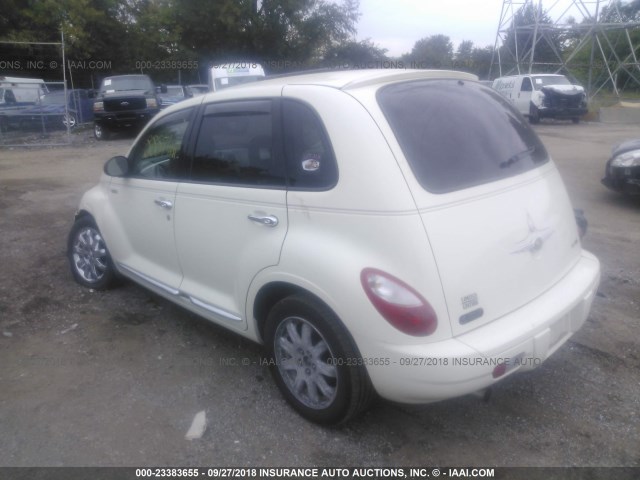 3A8FY68836T291775 - 2006 CHRYSLER PT CRUISER LIMITED CREAM photo 3