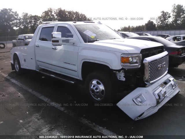 1GT42YE83GF216621 - 2016 GMC SIERRA K3500 DENALI WHITE photo 1