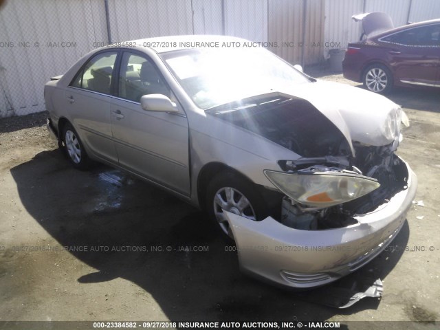 4T1BE32KX3U702765 - 2003 TOYOTA CAMRY LE/XLE/SE BEIGE photo 1