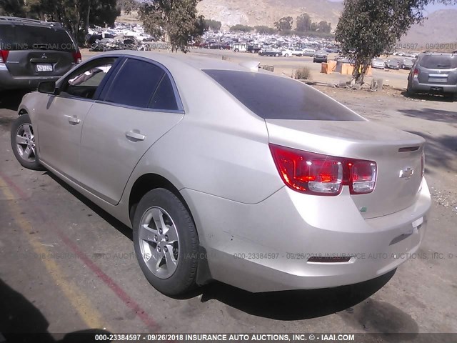 1G11C5SL8FF122796 - 2015 CHEVROLET MALIBU 1LT BEIGE photo 3