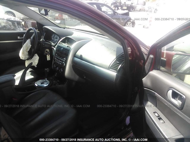 4A3AB76TX7E043960 - 2007 MITSUBISHI GALANT RALLIART BURGUNDY photo 5