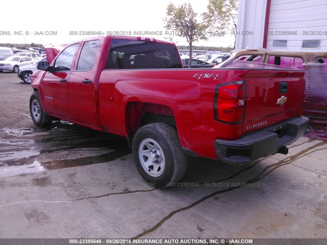 1GCVKNEC0JZ381832 - 2018 CHEVROLET SILVERADO K1500/K1500 LS RED photo 3