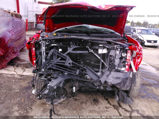 1GCVKNEC0JZ381832 - 2018 CHEVROLET SILVERADO K1500/K1500 LS RED photo 6