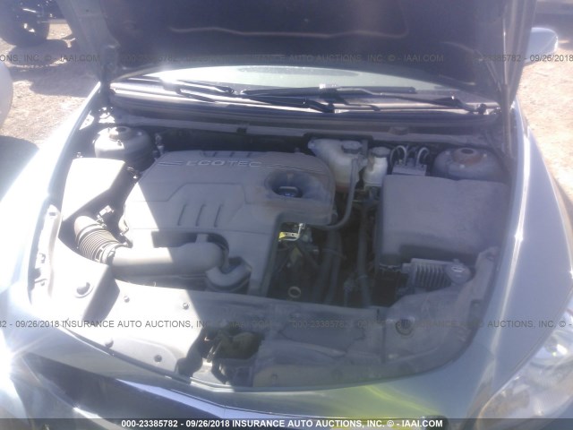 1G1ZH57B294202132 - 2009 CHEVROLET MALIBU 1LT 绿色 照片 10