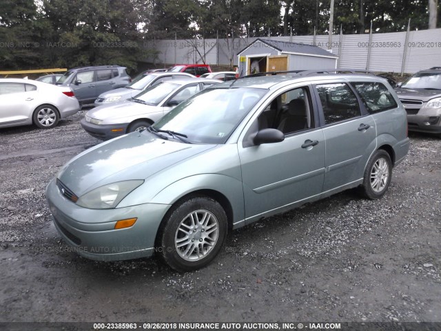 1FAFP36333W121590 - 2003 FORD FOCUS SE/SE SPORT/ZTW TEAL photo 2