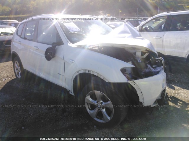 5UXWX5C54BL714885 - 2011 BMW X3 XDRIVE28I WHITE photo 1