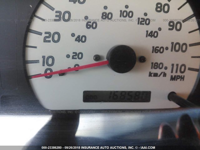 5TEGN92N93Z204622 - 2003 TOYOTA TACOMA DOUBLE CAB PRERUNNER BLACK photo 7