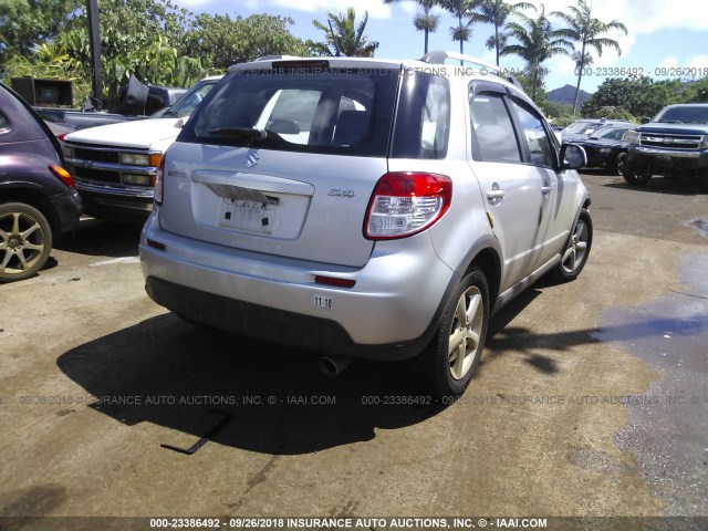 JS2YA415675100897 - 2007 SUZUKI SX4 SILVER photo 4