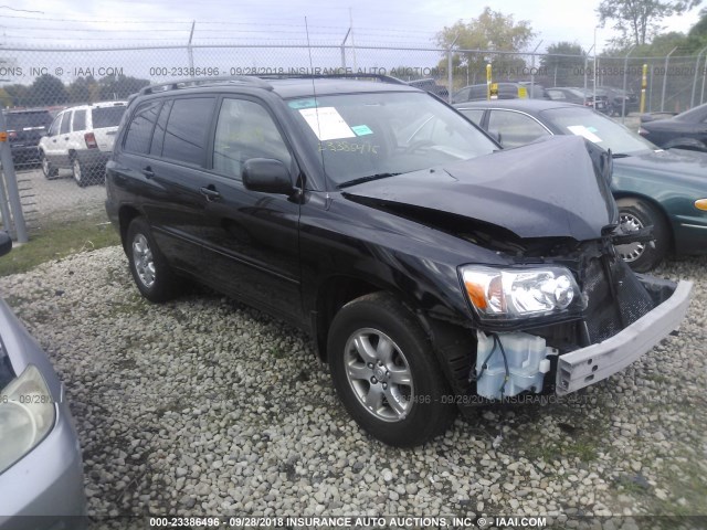 JTEDP21A770132999 - 2007 TOYOTA HIGHLANDER SPORT/LIMITED BLACK photo 1