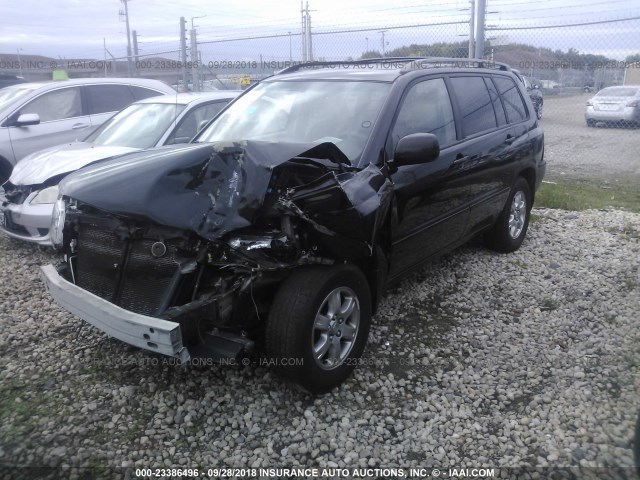 JTEDP21A770132999 - 2007 TOYOTA HIGHLANDER SPORT/LIMITED BLACK photo 2