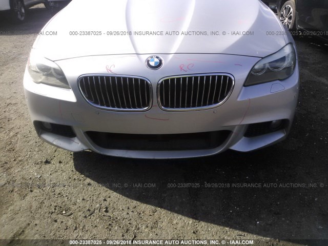 WBAFU7C56CDU59848 - 2012 BMW 535 XI GRAY photo 6