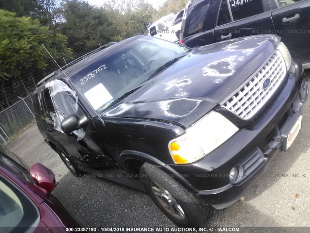 1FMZU75E22ZA75964 - 2002 FORD EXPLORER LIMITED BLACK photo 1