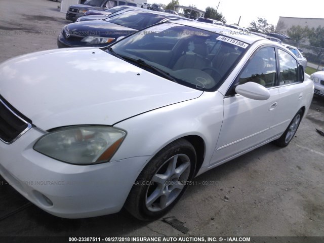 1N4BL11D83C136196 - 2003 NISSAN ALTIMA SE WHITE photo 2