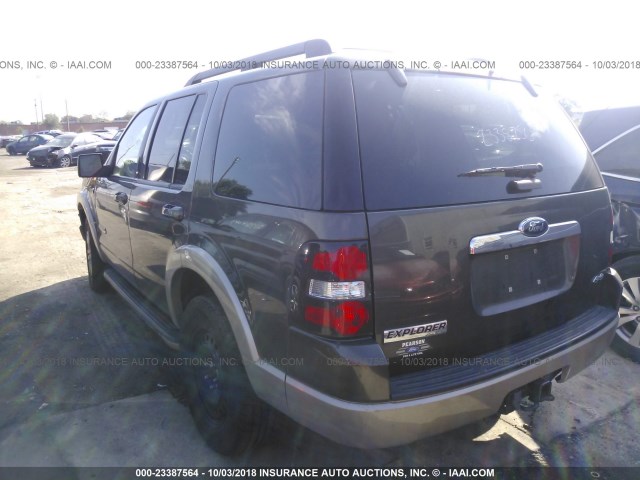 1FMEU74878UA85048 - 2008 FORD EXPLORER EDDIE BAUER BROWN photo 3