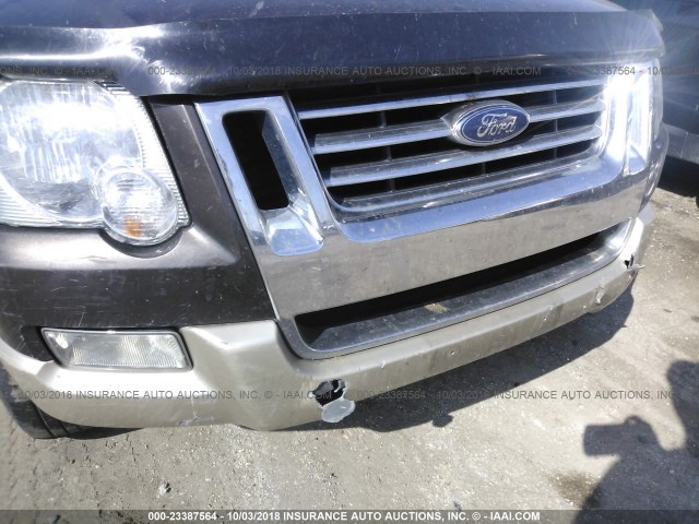 1FMEU74878UA85048 - 2008 FORD EXPLORER EDDIE BAUER BROWN photo 6