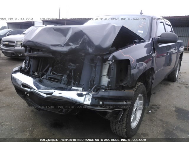 3GCRKSE39AG280854 - 2010 CHEVROLET SILVERADO K1500 LT GRAY photo 6