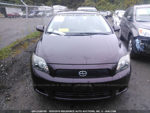 JTKDE3B76A0313465 - 2010 TOYOTA SCION TC 紫色 照片 6