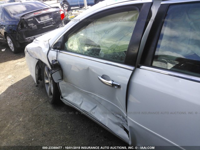 1G1ZC5EU5CF314163 - 2012 CHEVROLET MALIBU 1LT თეთრი ფოტო 6