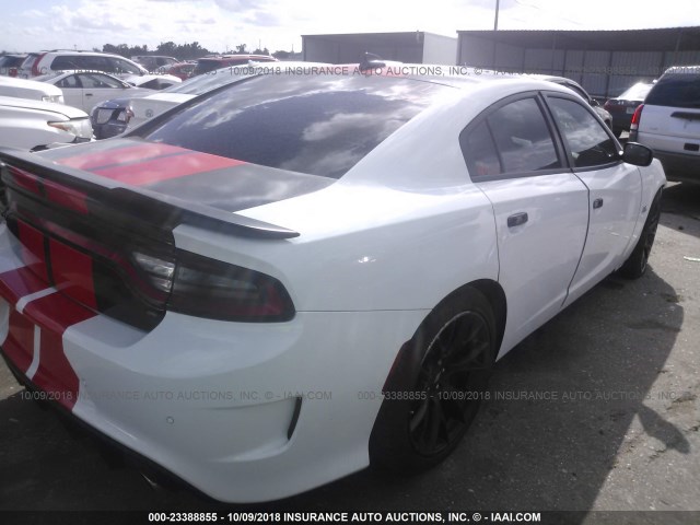 2C3CDXGJ6JH126258 - 2018 DODGE CHARGER R/T 392 WHITE photo 4