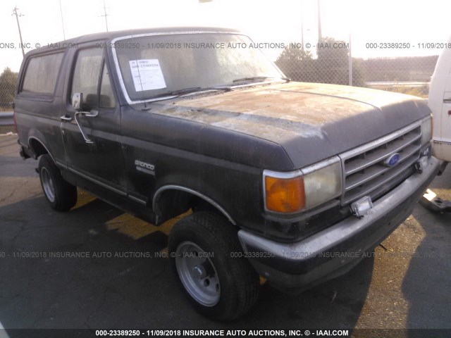 1FMEU15H5LLA54567 - 1990 FORD BRONCO U100 BLACK photo 1