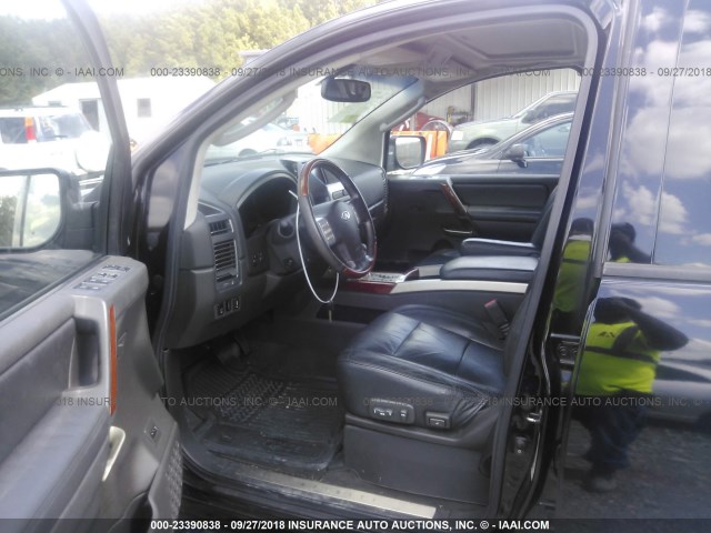 5N3AA08A16N812405 - 2006 INFINITI QX56 BLACK photo 5