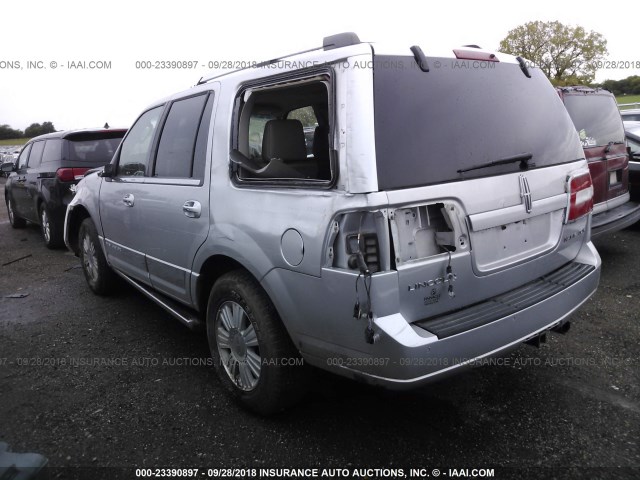 5LMJJ2J55AEJ05167 - 2010 LINCOLN NAVIGATOR 银色 照片 3