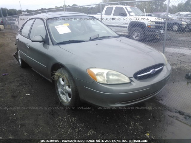 1FAFP55U62G108864 - 2002 FORD TAURUS SES GRAY photo 1