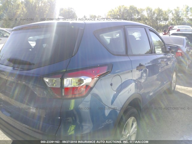 1FMCU0F74JUB42931 - 2018 FORD ESCAPE S BLUE photo 4