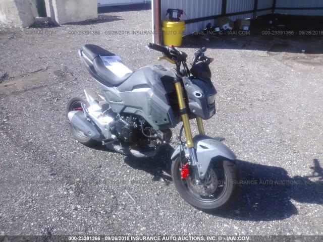 MLHJC7512J5010410 - 2018 HONDA GROM GRAY photo 1