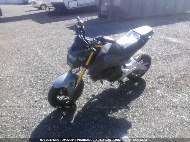 MLHJC7512J5010410 - 2018 HONDA GROM GRAY photo 2