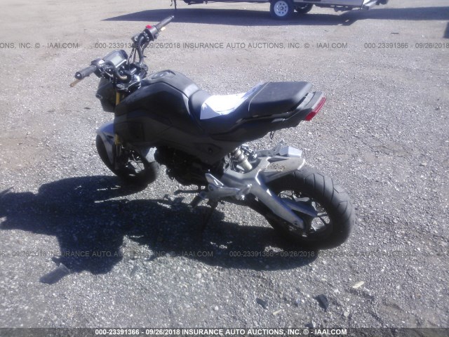 MLHJC7512J5010410 - 2018 HONDA GROM GRAY photo 3