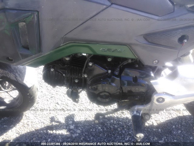 MLHJC7512J5010410 - 2018 HONDA GROM GRAY photo 9