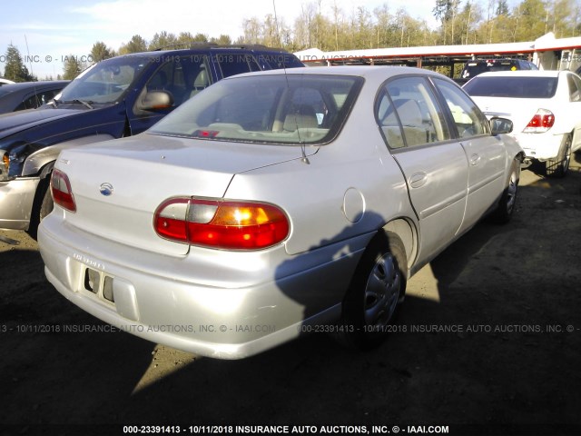 1G1ND52F25M122330 - 2005 CHEVROLET CLASSIC SILVER photo 4