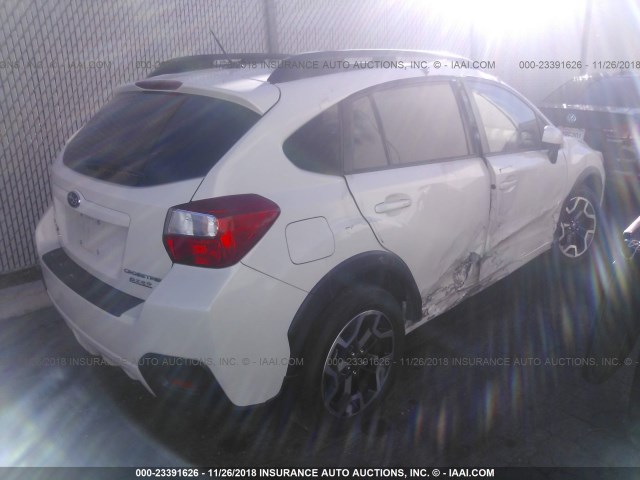 JF2GPABC7G8326205 - 2016 SUBARU CROSSTREK PREMIUM WHITE photo 4