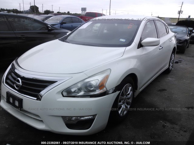 1N4AL3AP3FC241329 - 2015 NISSAN ALTIMA 2.5/S/SV/SL WHITE photo 2