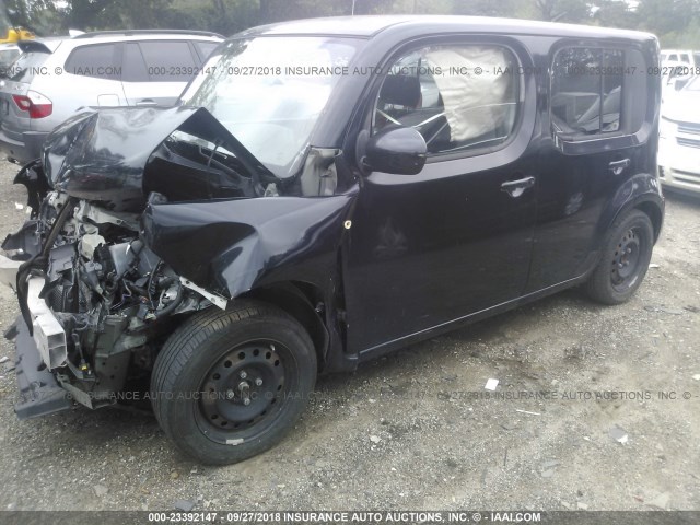 JN8AZ2KR7AT157367 - 2010 NISSAN CUBE S/SL/KROM BLACK photo 2