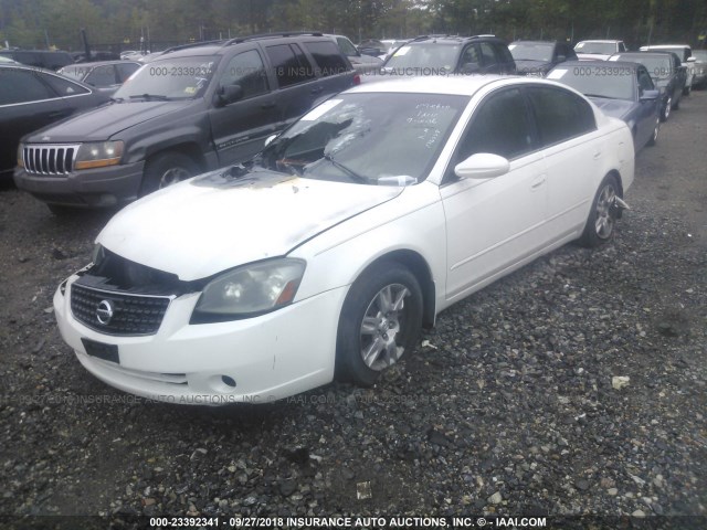 1N4AL11D75C335173 - 2005 NISSAN ALTIMA S/SL WHITE photo 2