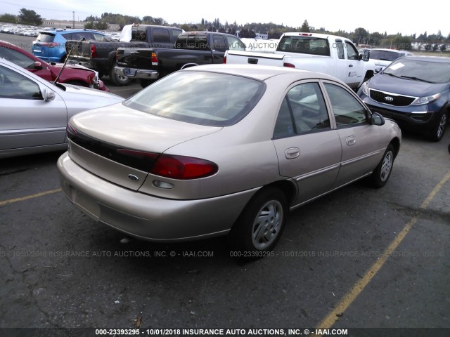 1FAFP13P0WW270409 - 1998 FORD ESCORT SE/SPORT GOLD photo 4