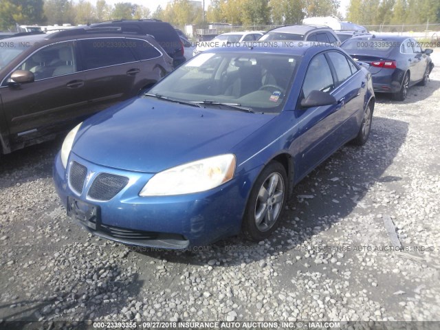 1G2ZH558264181295 - 2006 PONTIAC G6 GT BLUE photo 2